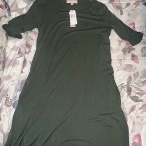 Philosophy Green Long Sleeve Dress